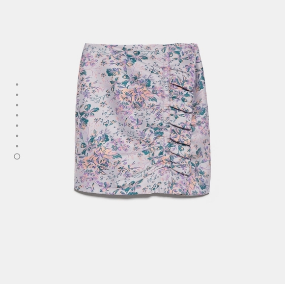 Zara draped jacquard skirt - Picture 3 of 6